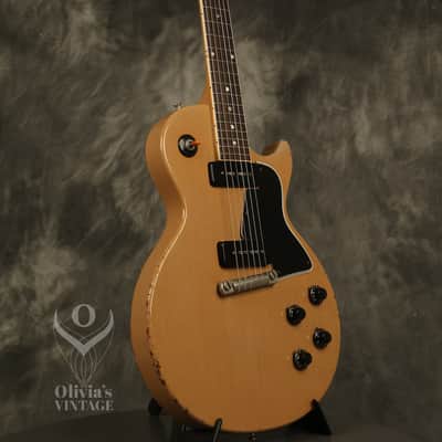 original 1958 Gibson Les Paul Special TV YELLOW image 9