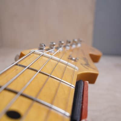 Fender FSR Traditional '50s Stratocaster MIJ 2018 Lake Placid Blue / Ice Blue Metallic Competition Stripe w/ Bag image 6