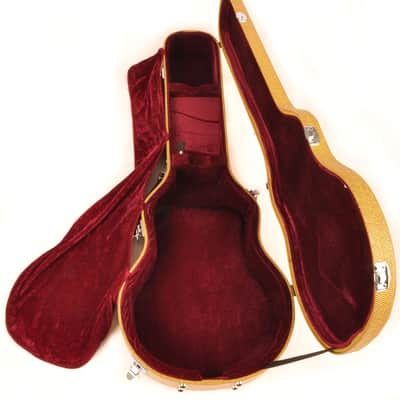 Douglas EGC-400 LP Premium Tweed Guitar Case with Burgundy Lining for Gibson & Epiphone Les Paul image 4