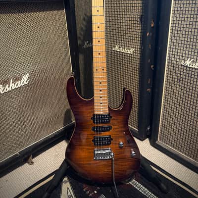 Suhr Modern HSH with Roasted Maple Fretboard 2018 - Present - Bengal Burst image 2
