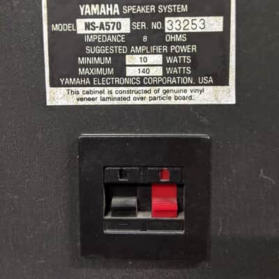 Yamaha NS-A570 3-Way Floor Standing Tower Stereo Speakers image 11