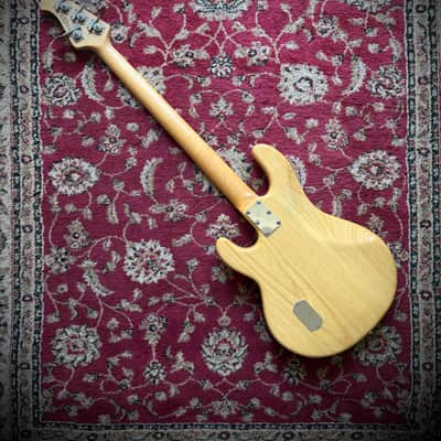 1992 Ernie Ball Music Man StingRay with Maple Fretboard and original Tolex case image 6