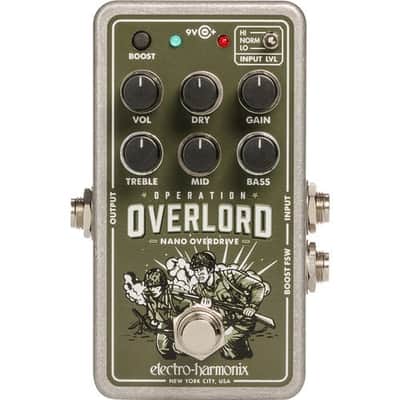 Electro-Harmonix Nano Operation Overlord Allied Overdrive Pedal image 2
