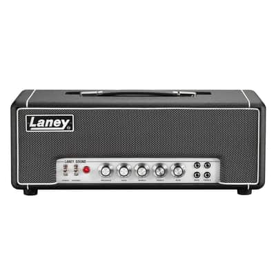 Laney LA30BL Black Country Customs Guitar Amplifier Head, 30-Watt Channel image 1