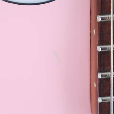 Fender Tom DeLonge Starcaster, Satin Shell Pink, Professional Setup (SR) (01486) image 8