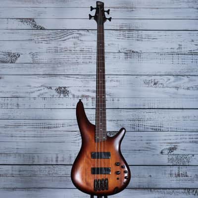 *DEMO* Ibanez SR500A SR Standard 4str Electric Bass | Mahogany Brown Burst Low Gloss image 3
