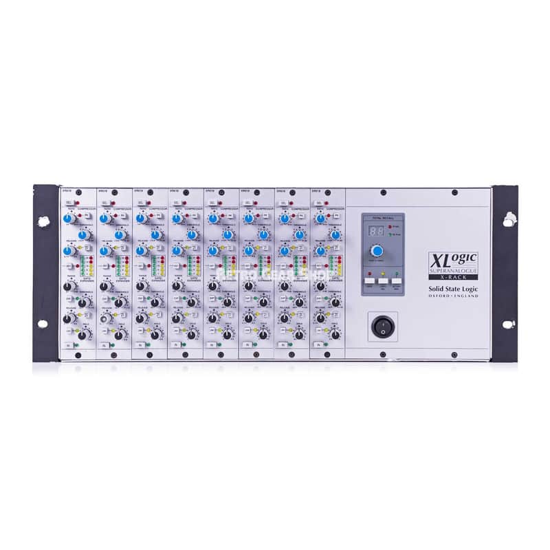 Solid State Logic X-Rack with 8x XR618 Dynamics Compression Modules SSL imagen 1