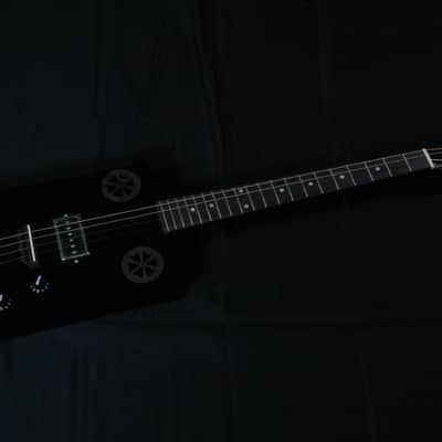 JN Guitars Series 4 String Acoustic-Electric Guitar, Right, Cask Coal, Full HOGSCOAL image 2