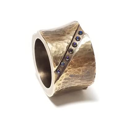 Gen Sax  "SENSATION" Alto Saxophone Ligature Sound Booster | Heavy Mass Ring Ligature Handcrafted | image 3
