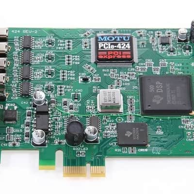 MOTU 24 I/O + MOTU 424 PCI card image 2