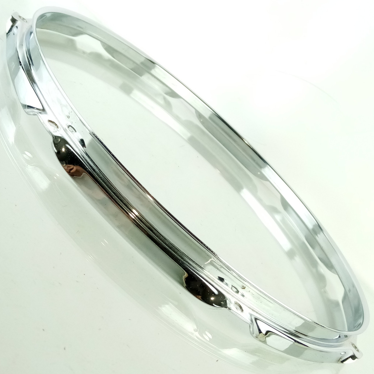 Premier 14"8Lug Snare/Tom Drum Batter Rim/Hoop Vintage60-70 UK Projector/Olympic — main photograph