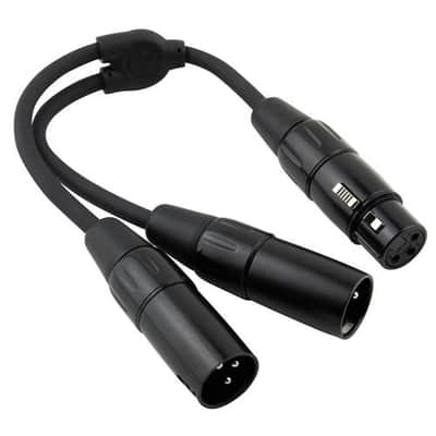 Pig Hog 6 XLR Female to Dual XLR Male Y Cable image 1