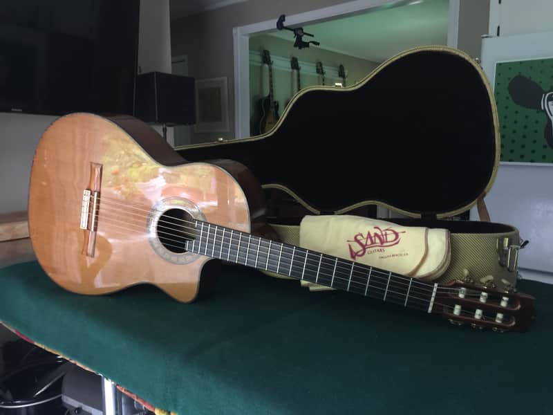 Kirk Sand Nylon string Brazilian rosewood and cedar 1985 image 1