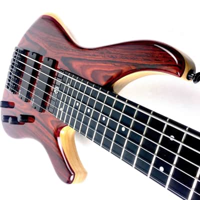 G. Gould GGi6 6-String Bass 2019 Natural Cocobola image 4