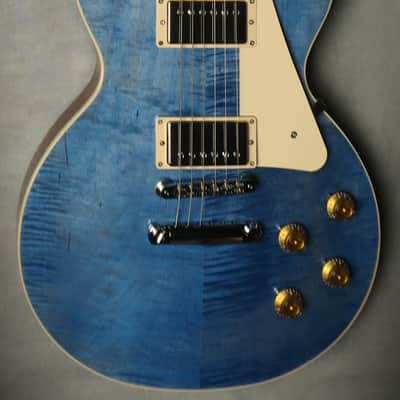 Gibson Les Paul Standard 50's Figured Top Ocean Blue 2024 DEMO image 2