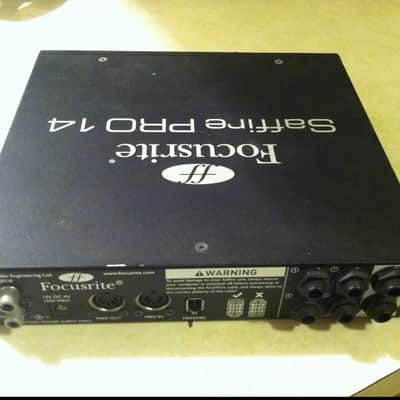 Focusrite Saffire Pro 14 Firewire Audio Interface 2000s - Black image 2