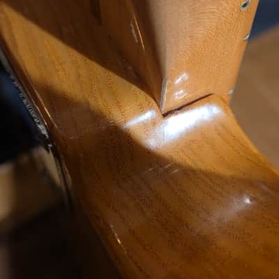 Vintage 1972 Fender Telecaster Bass Maple Fretboard Natural image 11