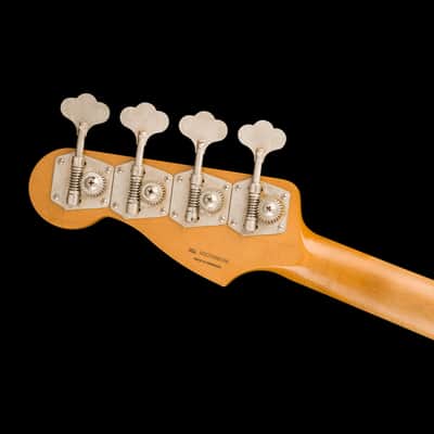 Fender Limited Edition Vintera II Road Worn '60s Precision Bass Charcoal Frost Metallic with Case image 7