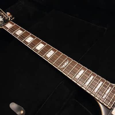 RARE Dean 30th Anniversary 1 of 100 Limited Edition Flying V XXX Trans Black Flame Top image 6