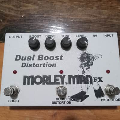 Morley Man FX Dual Boost Distortion Guitar Pedal image 1