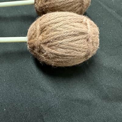 Vintage Musser M-10 Mallets, Soft Brown, 2-Step Handles, 1970s-80s - EXCELLENT image 4