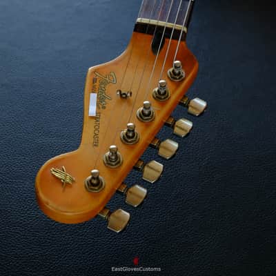 Fender Stratocaster HSS TV Yellow Heavy Aged Relic image 19