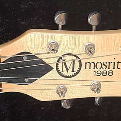 Mosrite V88 1988 autographed by Semie Moseley image 10