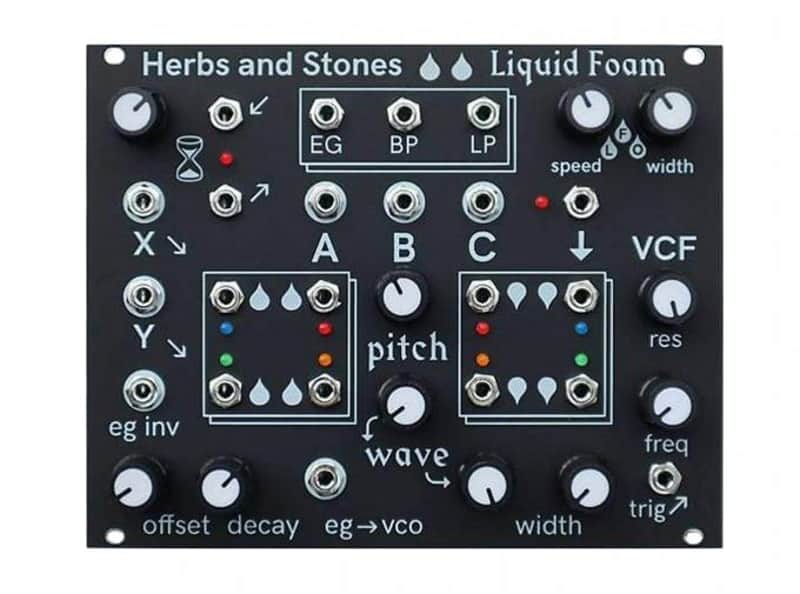 Herbs and Stones Liquid Foam (eurorack) (BPNYC) image 1