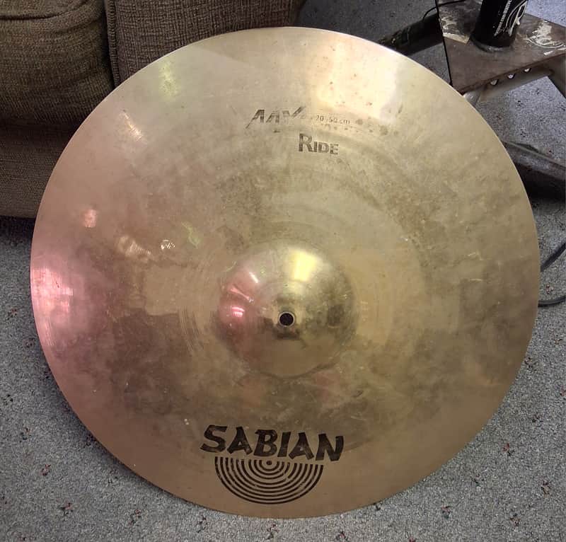 Sabian 20" AAX Stage Ride Cymbal 2002 - 2018 - Brilliant image 1
