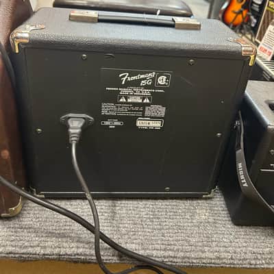 Fender Frontman 15G Series II 2-Channel 15-Watt 1x8" Guitar Practice Amp | 2002 - 2010 | Black | IN-STORE ADJUTED image 2
