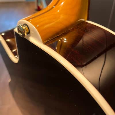 Epiphone J-200 EC Studio Parlor Vintage Sunburst image 9