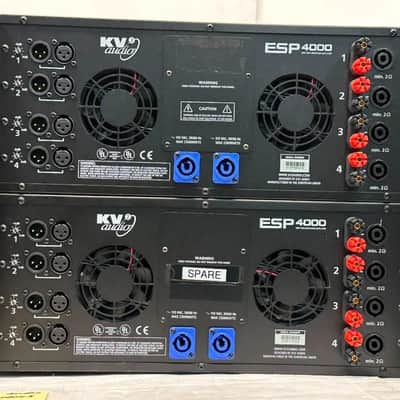 KV2AUDIO ESP4000 4 X 1000 Watt Channel Amp #MS3310 (One) (TRUEHEARTSOUND) image 2
