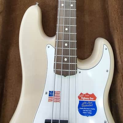 Fender Highway One P Bass 60th Anniversary  2006 Blonde image 3