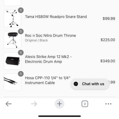 Roland TD713 V-Drum Kit with Mesh Pads 2024 - Present - Black image 4