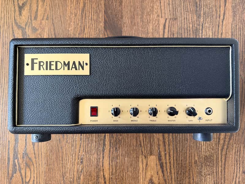 Friedman Pink Taco V1 20-Watt Tube Amp Head w/ Gain Structure Switch - Hand-wired in the USA image 1