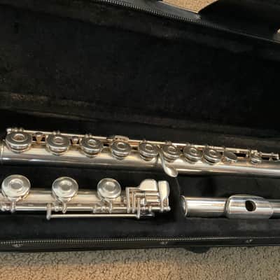 Gemeinhardt Open Hole Flute, B foot, w/Solid Silver Head Joint image 1
