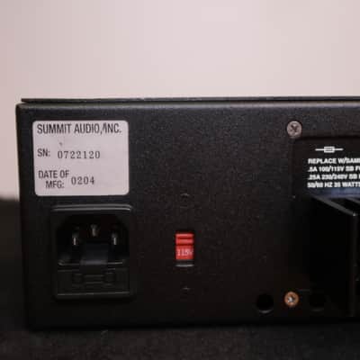 Summit Audio DCL-200 Dual Tube Compressor Limiter image 2