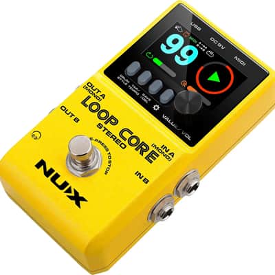 NUX Loop Core Stereo Looper and Drum Machine Effects Pedal image 3