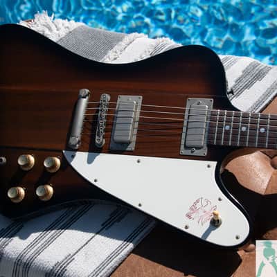 1990 Greco FB-75 Firebird III Reissue - Made in Japan - Pro Set Up w Perfect Frets/Action/Intonation! image 8