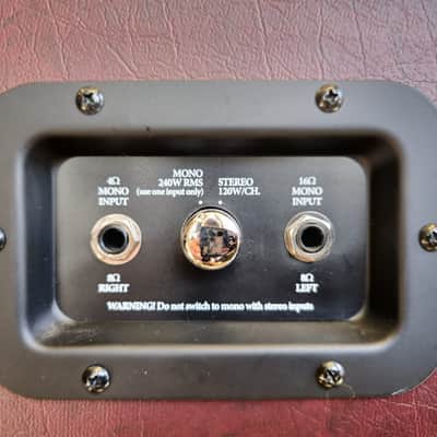Blackstar Artisan 412A (Celestion Vintage 30) Oxblood Finish image 6
