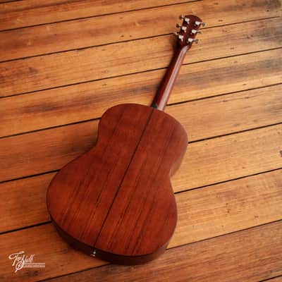 K.Yairi SRF-OV2 Parlour Acoustic Vintage Black Burst 2021 image 4