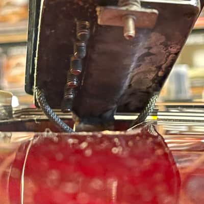 Gibson 1975 ES-335 TD Winered Split-Switch Flower Tuners Tarback PU´s Electric Guitar Case used image 21