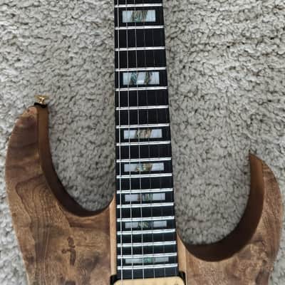 Ibanez RG Premium Electric Guitar Antique Brown Stained Flat Model RGT1220PBABS image 5