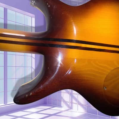⚠️ Early 80’s Washburn Falcon in Natural Finish Curly Maple Top! Made in Japan! ⚠️ image 12