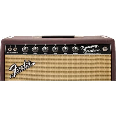 Fender FSR Tone Master Princeton 12-Watt Combo Amp, 120V - Wine image 4