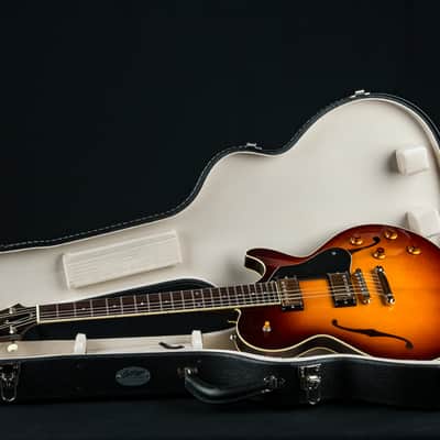 Collings SoCo Semi-Hollow Body European Spruce and and Mahogany Iced Tea Burst with Ron Ellis Pickups NEW image 24