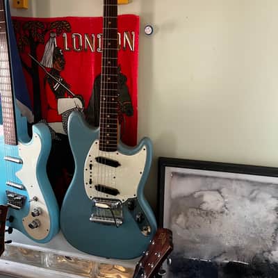Fender Mustang 1967 - Daphne Blue image 3