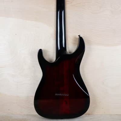 ESP LTD AW-7 Alex Wade Signature 2012 Blood Red Sunburst w/ Gig Bag image 3