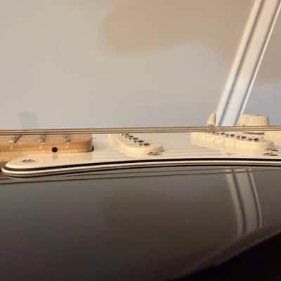 Squier Affinity Series Stratocaster - Black w/ White Pickguard (Mint, Pro Setup, Low Action) image 19