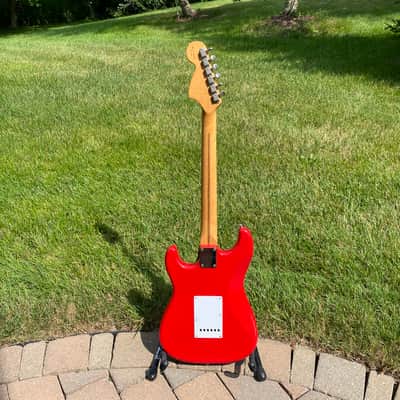 Fender Fender Stratocaster with Orig early 90's Eric Clapton Model Electronic 2000 - Red image 18